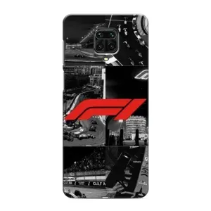 Чехол фильм Формула 1 для Xiaomi Redmi Note 9 Pro Max (Коллаж Формула 1)