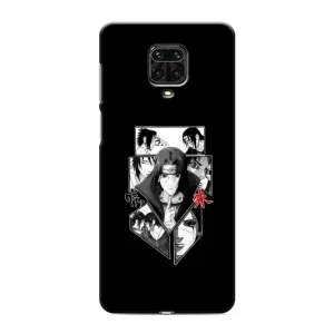 Чехлы с картинкой Итачи Учиха на Xiaomi Redmi Note 9 Pro Max (Коллаж Итачи)