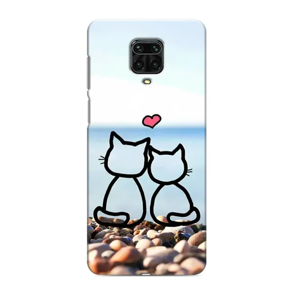 Чехол с рисунком «Котейки» для Xiaomi Redmi Note 9 Pro Max Чехол с рисунком «Котейки» для Xiaomi Redmi Note 9 Pro Max