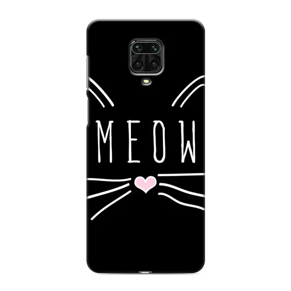 Чехол с рисунком «КОТИК MEOW» для Xiaomi Redmi Note 9 Pro Max Чехол с рисунком «КОТИК MEOW» для Xiaomi Redmi Note 9 Pro Max