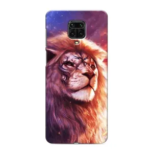Чехол с картинкой на Xiaomi Redmi Note 9 Pro Max (Красочный ЛЕВ)