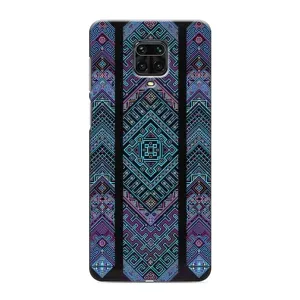 Силиконовый Чехол на Xiaomi Redmi Note 9 Pro Max (Крутой орнамент)