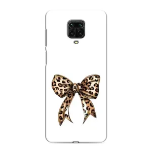 Чохол банти для Xiaomi Redmi Note 9 Pro Max (Леопардовий бант)