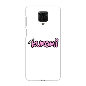 Чехол с персонажем Куроми на Xiaomi Redmi Note 9 Pro Max (Лого Куроми)