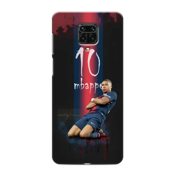 Чехол с рисунком «MBAPPE 10» для Xiaomi Redmi Note 9 Pro Max Чехол с рисунком «MBAPPE 10» для Xiaomi Redmi Note 9 Pro Max