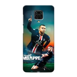 Чохол (TPU) з Футболістом на Xiaomi Redmi Note 9 Pro Max (MBAPPE)