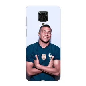 Чохол (TPU) з Футболістом на Xiaomi Redmi Note 9 Pro Max (Мбаппешичка)