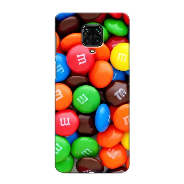 Чехол с рисунком «Разноцветные M&M'S» для Xiaomi Redmi Note 9 Pro Max Чехол с рисунком «Разноцветные M&M'S» для Xiaomi Redmi Note 9 Pro Max