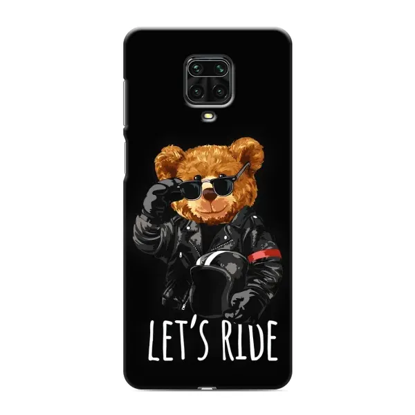 Чехол с рисунком «Модный Мишка» для Xiaomi Redmi Note 9 Pro Max Чехол с рисунком «Модный Мишка» для Xiaomi Redmi Note 9 Pro Max