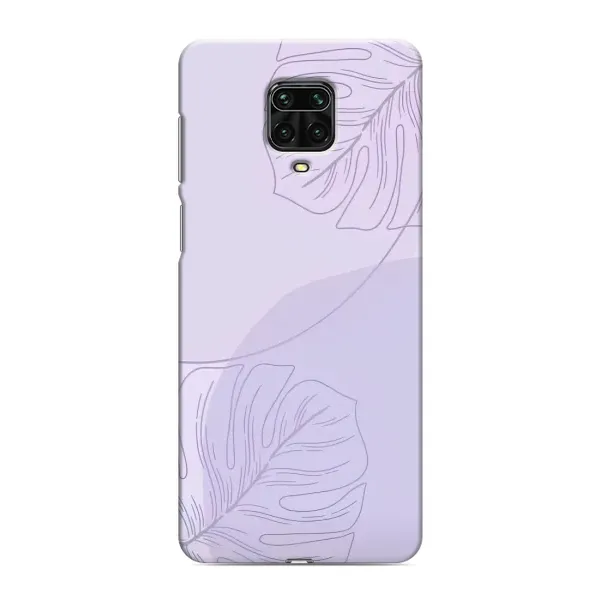 Чехол с рисунком «Монстера фиолетовая» для Xiaomi Redmi Note 9 Pro Max Чехол с рисунком «Монстера фиолетовая» для Xiaomi Redmi Note 9 Pro Max