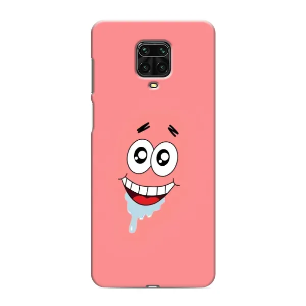 Чехол с рисунком «Мордочка Патрика» для Xiaomi Redmi Note 9 Pro Max Чехол с рисунком «Мордочка Патрика» для Xiaomi Redmi Note 9 Pro Max