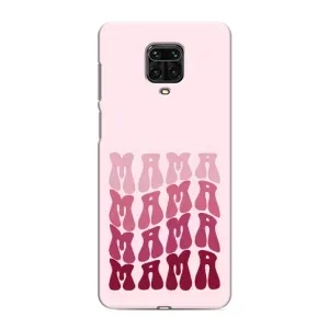 Чехлы на день мамы для Редми Нот 9 про макс (Надпись мама)
