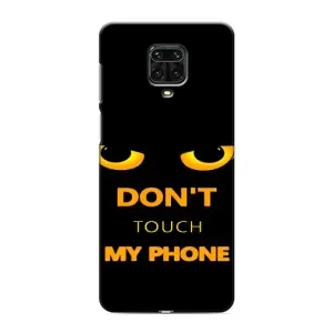 Чохол з Прикольним Принтом на Xiaomi Redmi Note 9 Pro Max (Не чіпай мій телефон)
