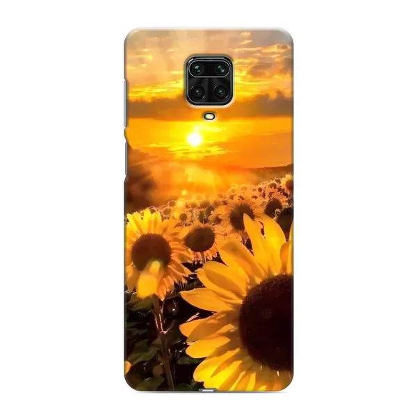 Чехол с рисунком «поле подсолнухов» для Xiaomi Redmi Note 9 Pro Max
