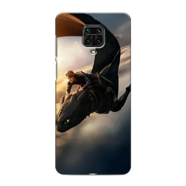 Чехол с рисунком «Полет Беззубика» для Xiaomi Redmi Note 9 Pro Max Чехол с рисунком «Полет Беззубика» для Xiaomi Redmi Note 9 Pro Max