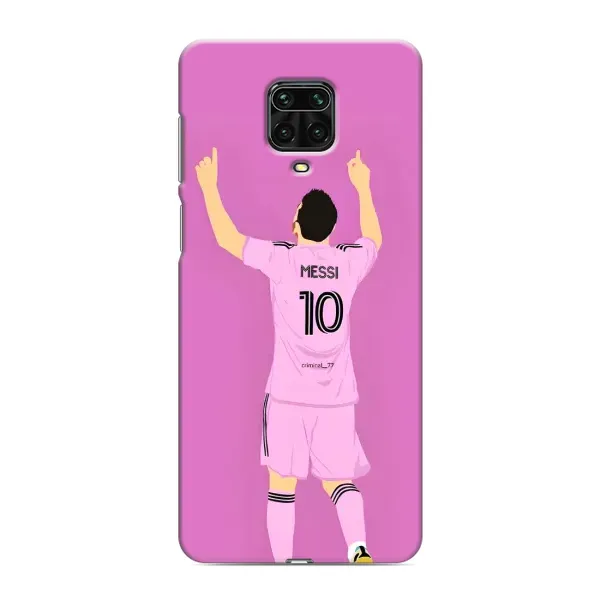 Чехол с рисунком «Празднование Месси» для Xiaomi Redmi Note 9 Pro Max Чехол с рисунком «Празднование Месси» для Xiaomi Redmi Note 9 Pro Max