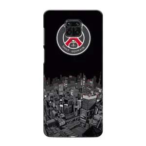 Силіконові Чохли з принтом Футбол на Xiaomi Redmi Note 9 Pro Max (PSG)