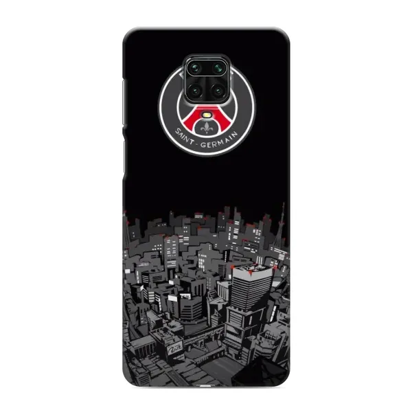 Чехол с рисунком «PSG» для Xiaomi Redmi Note 9 Pro Max