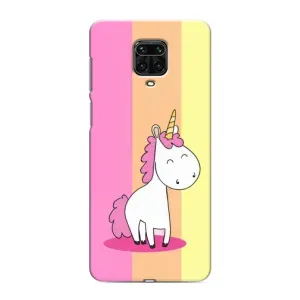 Чехол Unicorn на Xiaomi Redmi Note 9 Pro Max (Радужный Единорог)