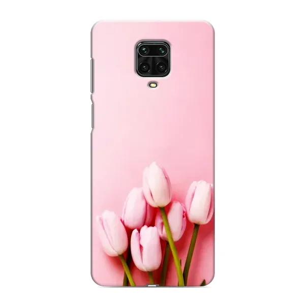 Чохол з малюнком «Рожеві тюльпани» для Xiaomi Redmi Note 9 Pro Max Чохол з малюнком «Рожеві тюльпани» для Xiaomi Redmi Note 9 Pro Max