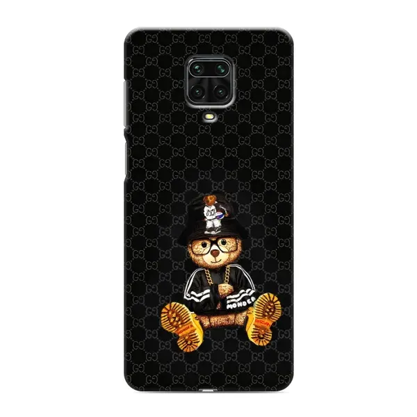 Чехол с рисунком «Тедди Гуччи» для Xiaomi Redmi Note 9 Pro Max Чехол с рисунком «Тедди Гуччи» для Xiaomi Redmi Note 9 Pro Max