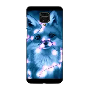 Чехол с Лисичкой для Xiaomi Redmi Note 9 Pro Max (Яркая Лиса)