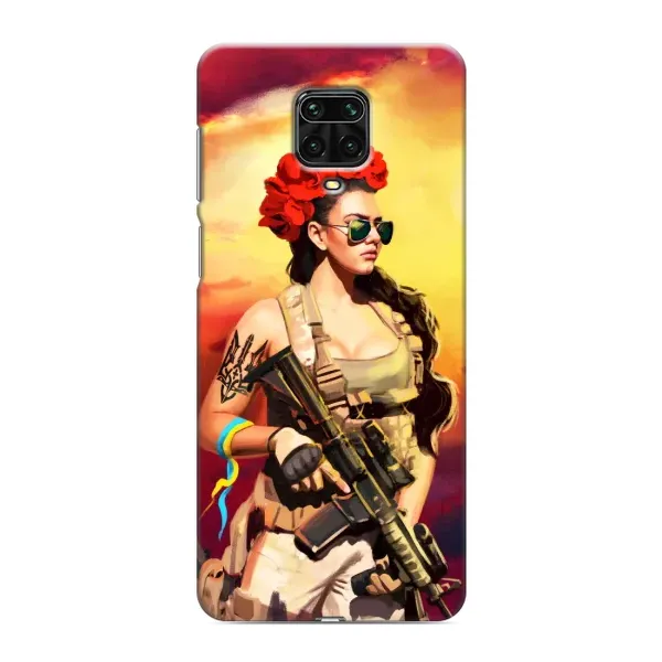 Чехол с рисунком «Женщина солдат» для Xiaomi Redmi Note 9 Pro Max Чехол с рисунком «Женщина солдат» для Xiaomi Redmi Note 9 Pro Max