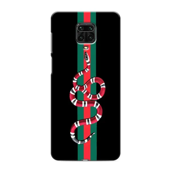Чехол с рисунком «Змей Гуччи» для Xiaomi Redmi Note 9 Pro Max Чехол с рисунком «Змей Гуччи» для Xiaomi Redmi Note 9 Pro Max