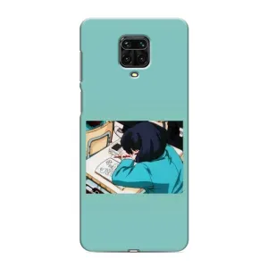 Чехол с персонажами АНИМЕ на Xiaomi Redmi Note 9 Pro (Аканэ Тэндо)