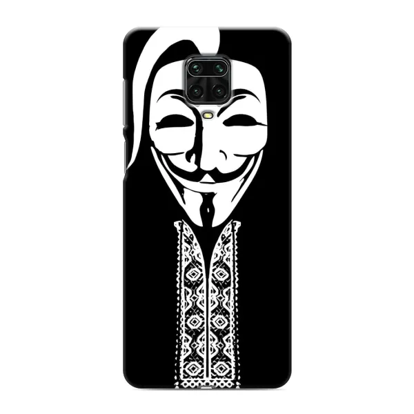 Чехол с рисунком «Анонимус» для Xiaomi Redmi Note 9 Pro Чехол с рисунком «Анонимус» для Xiaomi Redmi Note 9 Pro