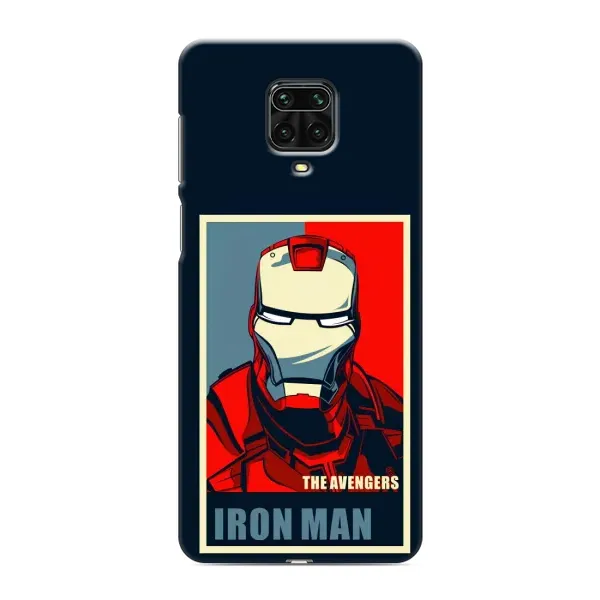 Чехол с рисунком «Art Iron man» для Xiaomi Redmi Note 9 Pro Чехол с рисунком «Art Iron man» для Xiaomi Redmi Note 9 Pro