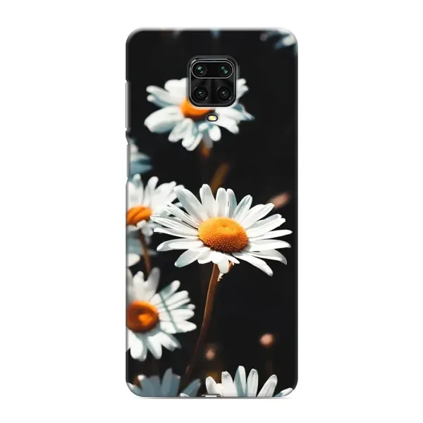 Чехол с рисунком «Белые ромашки» для Xiaomi Redmi Note 9 Pro Чехол с рисунком «Белые ромашки» для Xiaomi Redmi Note 9 Pro