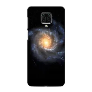 Чохли КОСМОС на Xiaomi Redmi Note 9 Pro (Чорна дира)