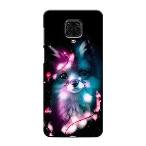 Чехол с Лисичкой для Xiaomi Redmi Note 9 Pro (Черная Лиса)