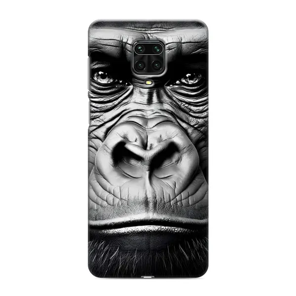 Чехол с рисунком «Черная обезьяна» для Xiaomi Redmi Note 9 Pro Чехол с рисунком «Черная обезьяна» для Xiaomi Redmi Note 9 Pro