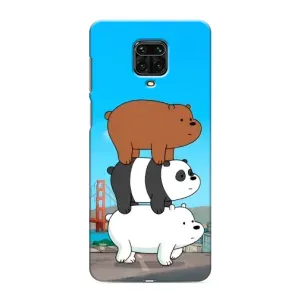 Чохли з Пандами на Xiaomi Redmi Note 9 Pro (Друзі)