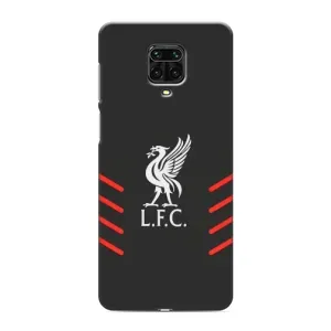 Силиконовые Чехлы принт Футбол на Xiaomi Redmi Note 9 Pro (Эмблема Liverpool)