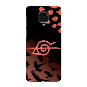 Чехлы с картинкой Итачи Учиха на Xiaomi Redmi Note 9 Pro (Глаз Итачи)
