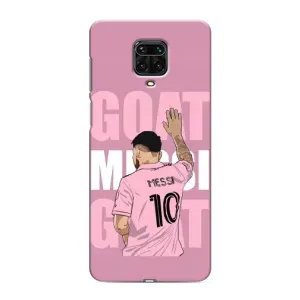 Чохли Лео Мессі в Маямі на Xiaomi Redmi Note 9 Pro (GOAT MESSI)