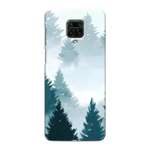 Летний Чехол на Xiaomi Redmi Note 9 Pro (Горный лес)