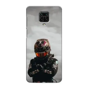 Чехол фильм Формула 1 для Xiaomi Redmi Note 9 Pro (Хэмилтон 44)