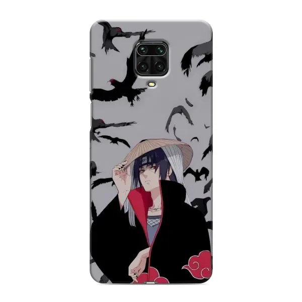 Чехол с рисунком «Итачи Ворони» для Xiaomi Redmi Note 9 Pro Чехол с рисунком «Итачи Ворони» для Xiaomi Redmi Note 9 Pro
