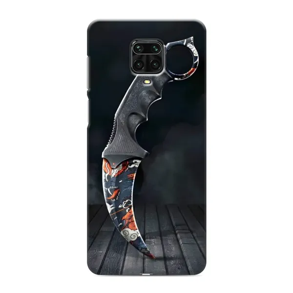 Чехол с рисунком «Кинжал КС ГО» для Xiaomi Redmi Note 9 Pro Чехол с рисунком «Кинжал КС ГО» для Xiaomi Redmi Note 9 Pro