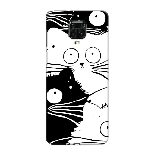 Чехол с рисунком «КОТИКИ» для Xiaomi Redmi Note 9 Pro Чехол с рисунком «КОТИКИ» для Xiaomi Redmi Note 9 Pro