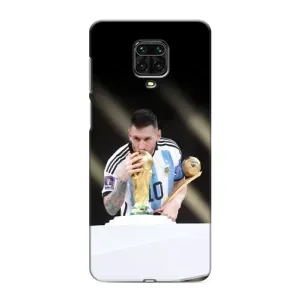 Чохли Лео Мессі Аргентина для Xiaomi Redmi Note 9 Pro (Кубок Світу)
