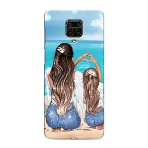 Чехлы для МАМЫ на Xiaomi Redmi Note 9 Pro (Мама и дочь)