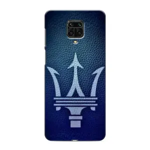Чохли з тематикою "Круті машини" на Xiaomi Redmi Note 9 Pro (Лого Maserati)