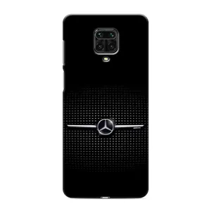 Силіконовий бампер з картинкою машини на Xiaomi Redmi Note 9 Pro (Mercedes)