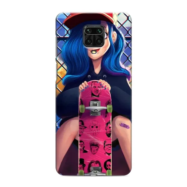 Чехол с рисунком «Модная девушка» для Xiaomi Redmi Note 9 Pro