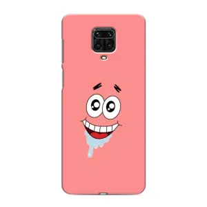 Чохли з Патріком на Xiaomi Redmi Note 9 Pro (Мордочка Патріка)